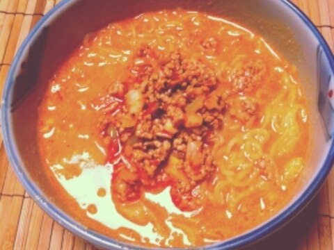 簡単！ごまたっぷり♡濃厚担々麺